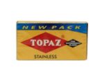 Topaz Stainless Double Edge Safety Razor Blades ( 5 Blad/förpackning )