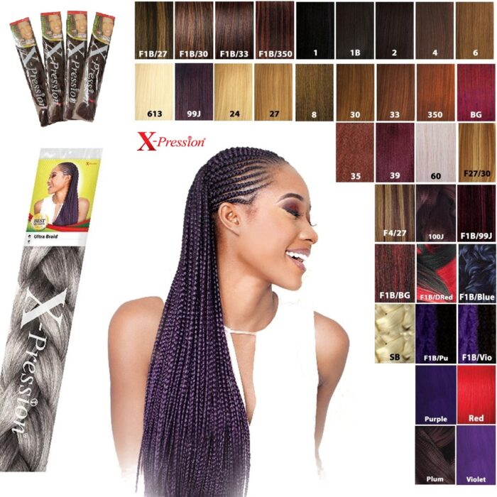 Xpression Original Collection Ultra Braids - 165g x 82" - Bild 2