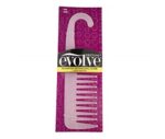 Firstline Evolve Shampoo Detangling Plastic Comb With Hanger 4254