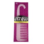 Firstline Evolve Shampoo Detangling Plastic Comb With Hanger 4254 - Bild 2