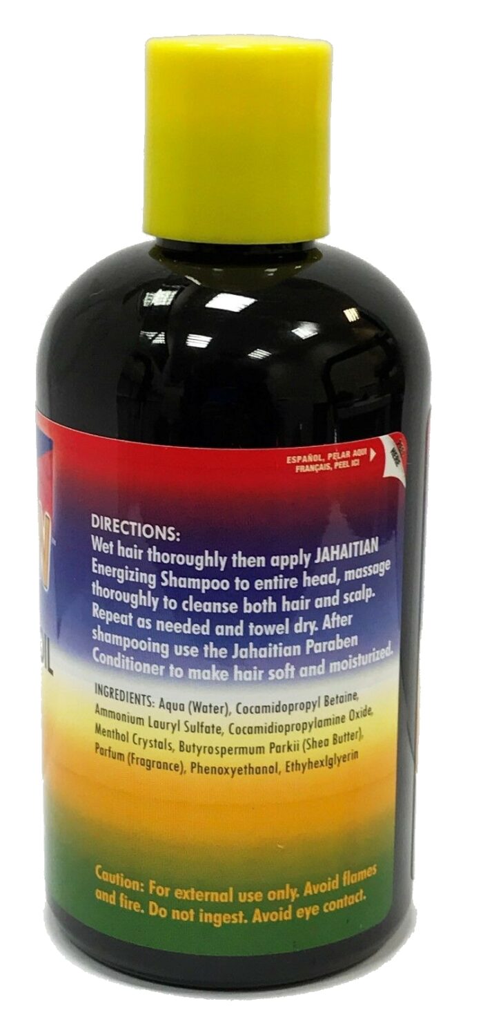Jahaitian Combination Black Castor Oil Energizing Shampoo With Shea Butter 237ml - Bild 3