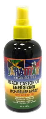 Jahaitian Combination Black Castor Oil Energizing Itch Relief Spray 237ml - Bild 2