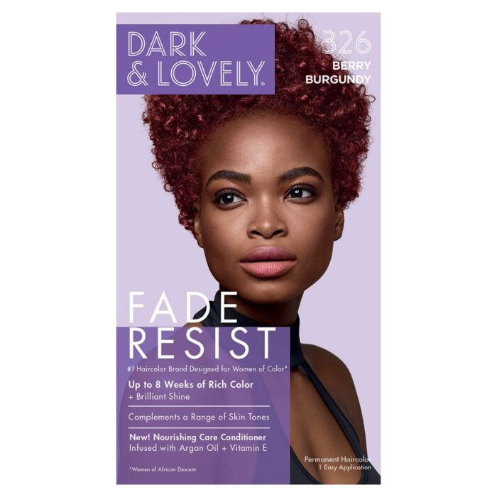 Dark And Lovely Fade Resist Berry Burgundy Rich Conditioning Color - 326 - Bild 2