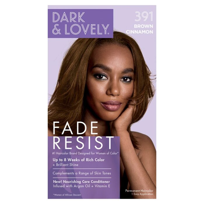Dark and Lovely Fade Resist Brown Cinnamon Rich Conditioning Color - 391 - Bild 2