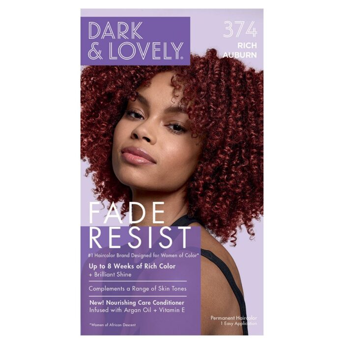 Dark And Lovely Fade Resist Rich Auburn Rich Conditioning Color- 374 - Bild 2
